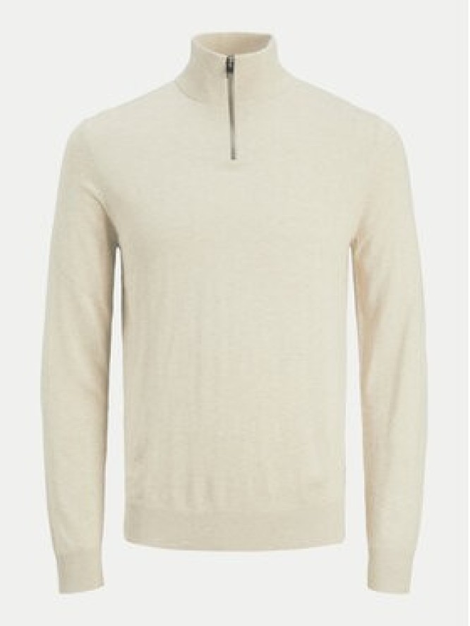 Jack&Jones Sweter Emil 12189339 Beżowy Regular Fit