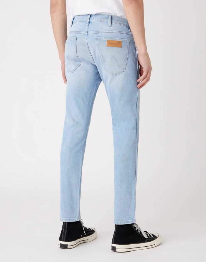 SPODNIE MĘSKIE WRANGLER BRYSON CLEAR BLUE W14XZH280 112126764