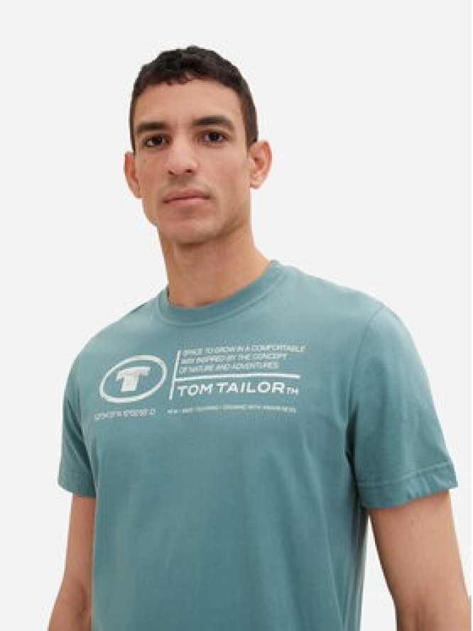 Tom Tailor T-Shirt 1035611 Zielony Regular Fit