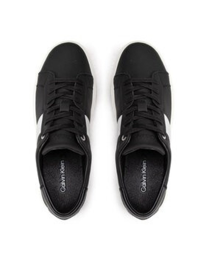 Calvin Klein Sneakersy Low Top Lace Up Web HM0HM00621 Czarny