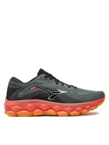 Mizuno Buty do biegania Wave Sky 7 J1GC2302 Czarny