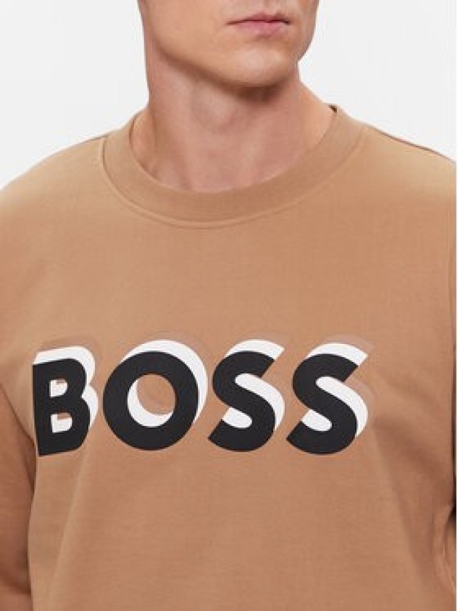 Boss Bluza Soleri 07 50507939 Beżowy Relaxed Fit