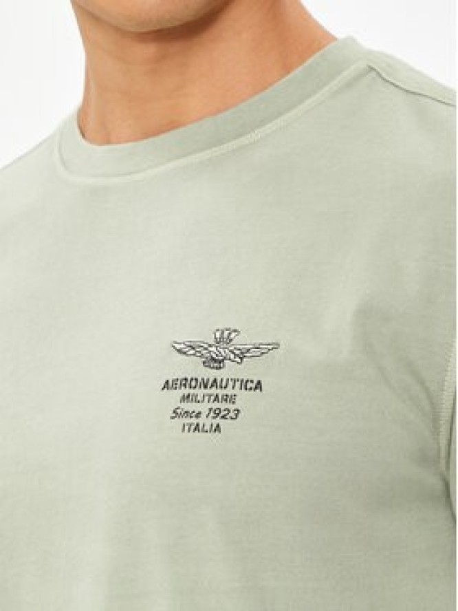 Aeronautica Militare T-Shirt 241TS2205J633 Zielony Regular Fit