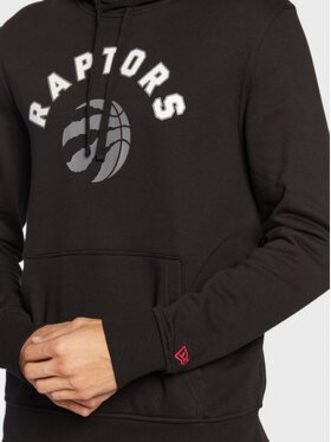 New Era Bluza Toronto Raptors Team Logo 11546161 Czarny Regular Fit