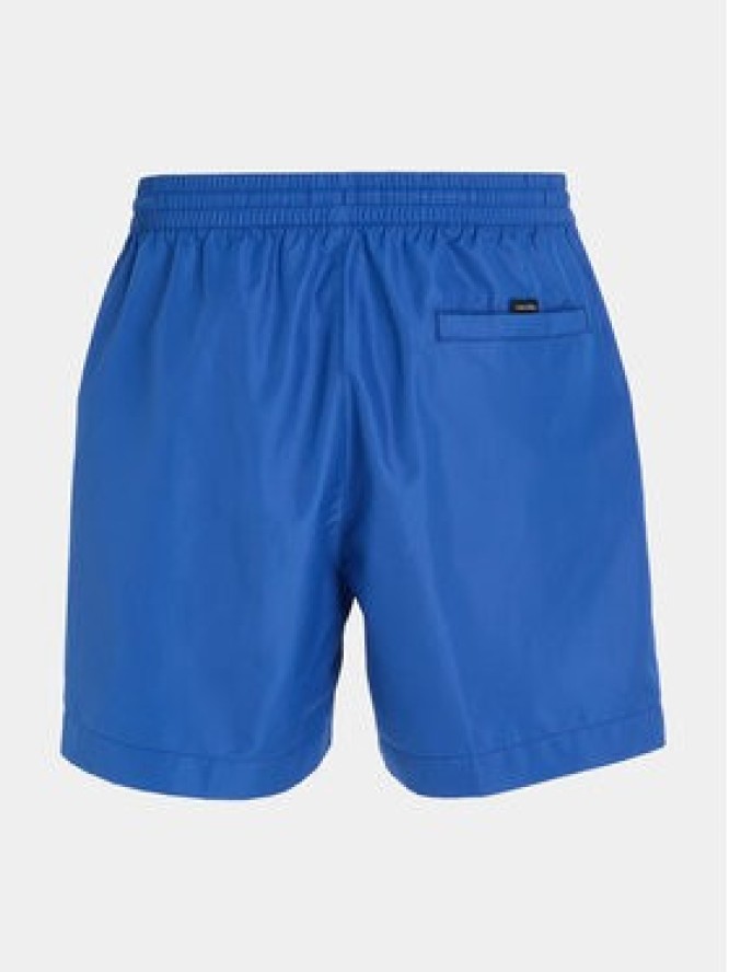 Calvin Klein Swimwear Szorty kąpielowe KM0KM00810 Niebieski Regular Fit