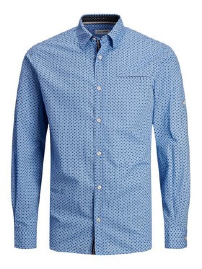 Jack&Jones Koszula 12235969 Niebieski Slim Fit