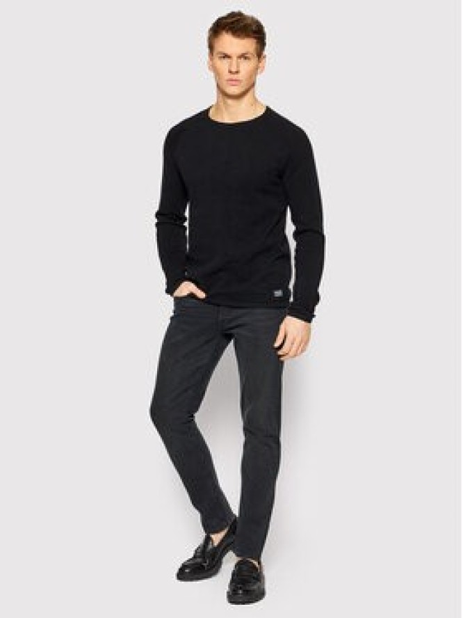 Jack&Jones Sweter Hill 12157321 Czarny Regular Fit