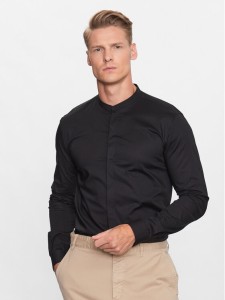 Hugo Koszula 50495086 Czarny Extra Slim Fit