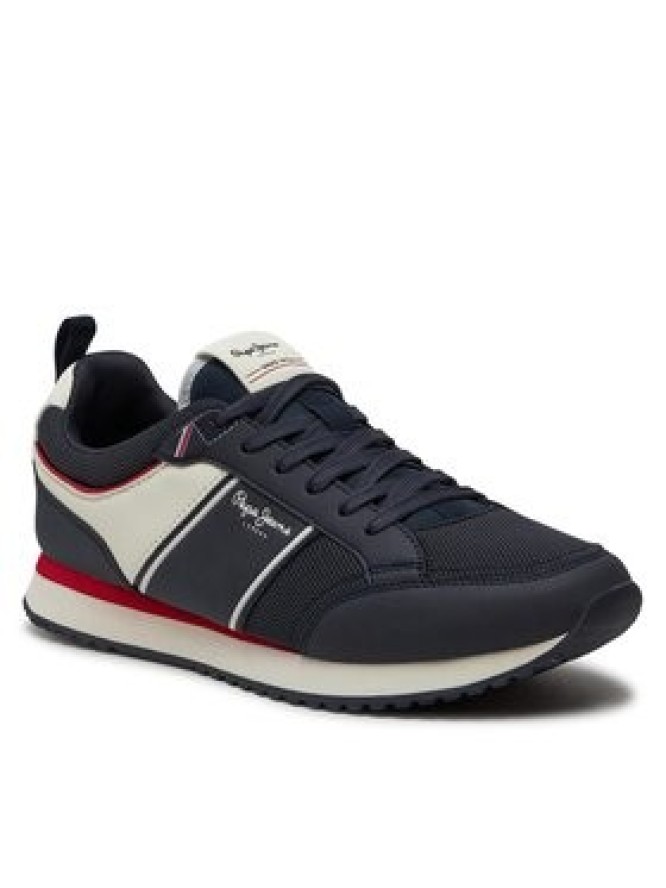 Pepe Jeans Sneakersy Dublin Brand PMS40009 Granatowy