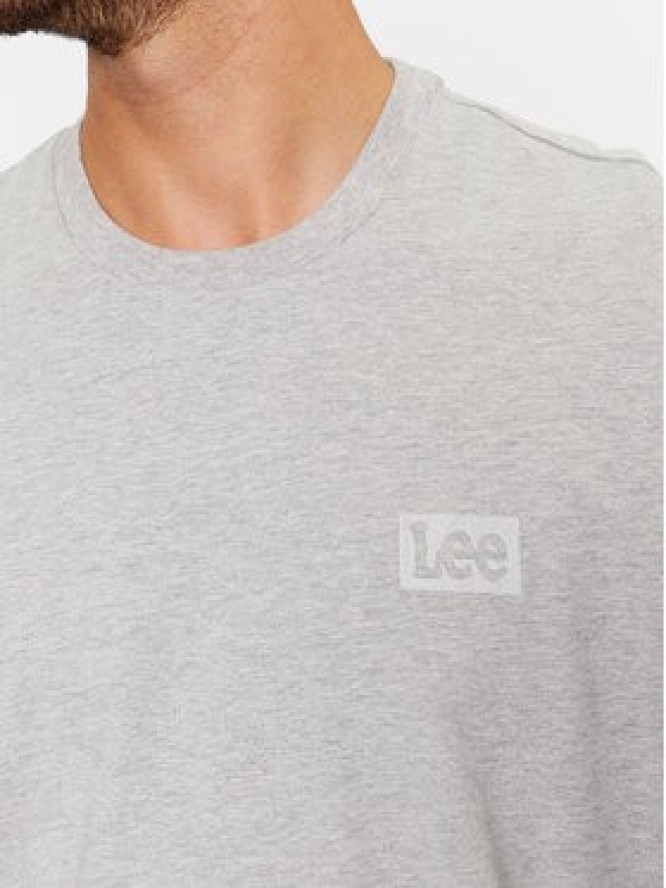 Lee T-Shirt 112341733 Szary Loose Fit