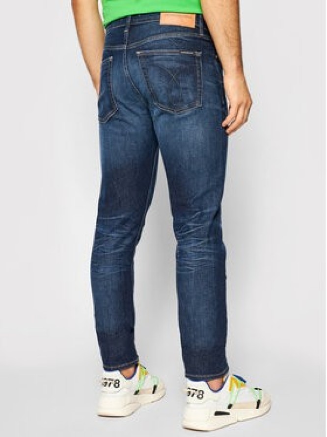 Calvin Klein Jeans Jeansy J30J317659 Granatowy Slim Fit