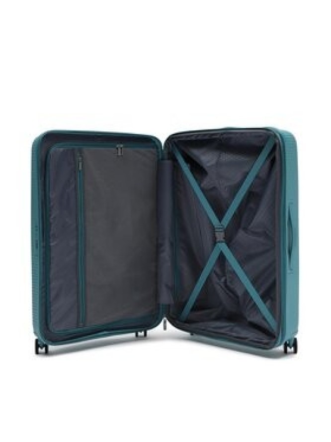 American Tourister Walizka duża Soundbox 8847 A066 1INU Turkusowy