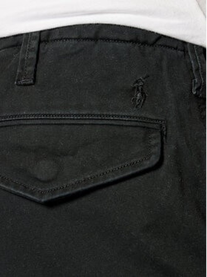 Polo Ralph Lauren Spodnie materiałowe Cargo 710835172001 Czarny Slim Fit