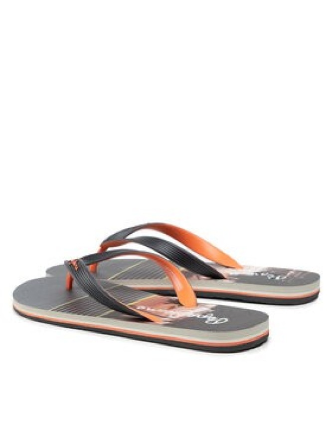 Pepe Jeans Japonki Hawi Palm PMS70115 Czarny