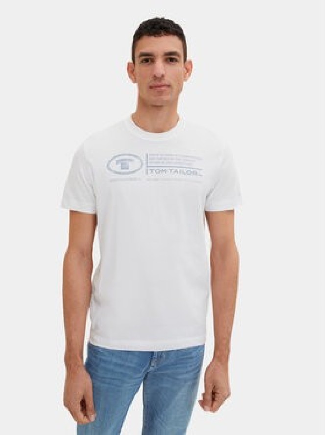 Tom Tailor T-Shirt 1035611 Biały Regular Fit