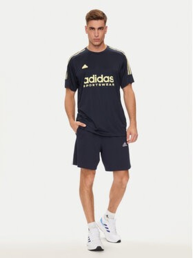 adidas T-Shirt Tiro IW5960 Granatowy Regular Fit