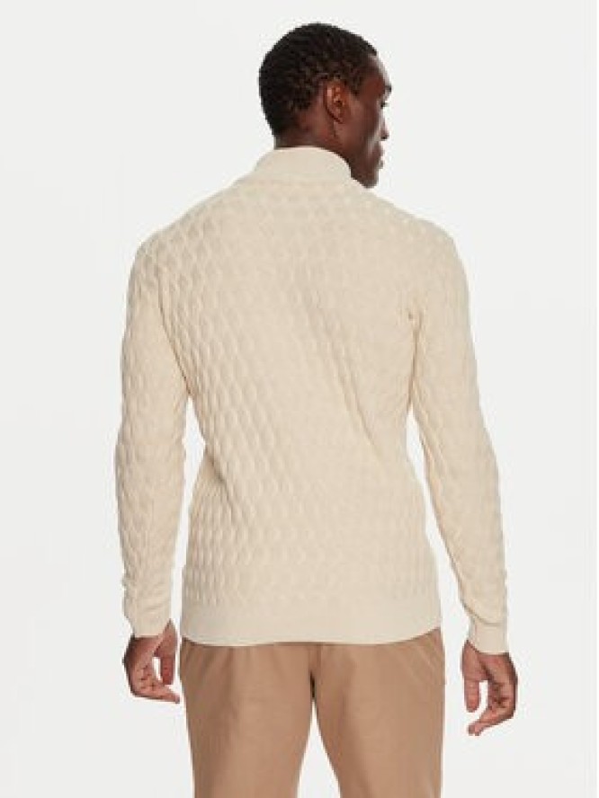 INDICODE Sweter Inaldom 35-822 Écru Regular Fit