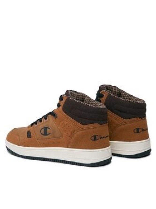 Champion Sneakersy Rebound Mid Winterized Mid Cut S22131-YS008 Brązowy