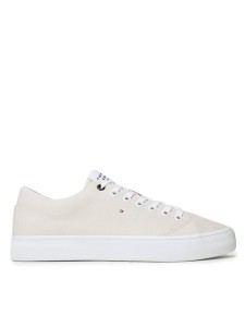 Tommy Hilfiger Tenisówki Th Hi Vulc Core Low Canvas FM0FM04686 Beżowy