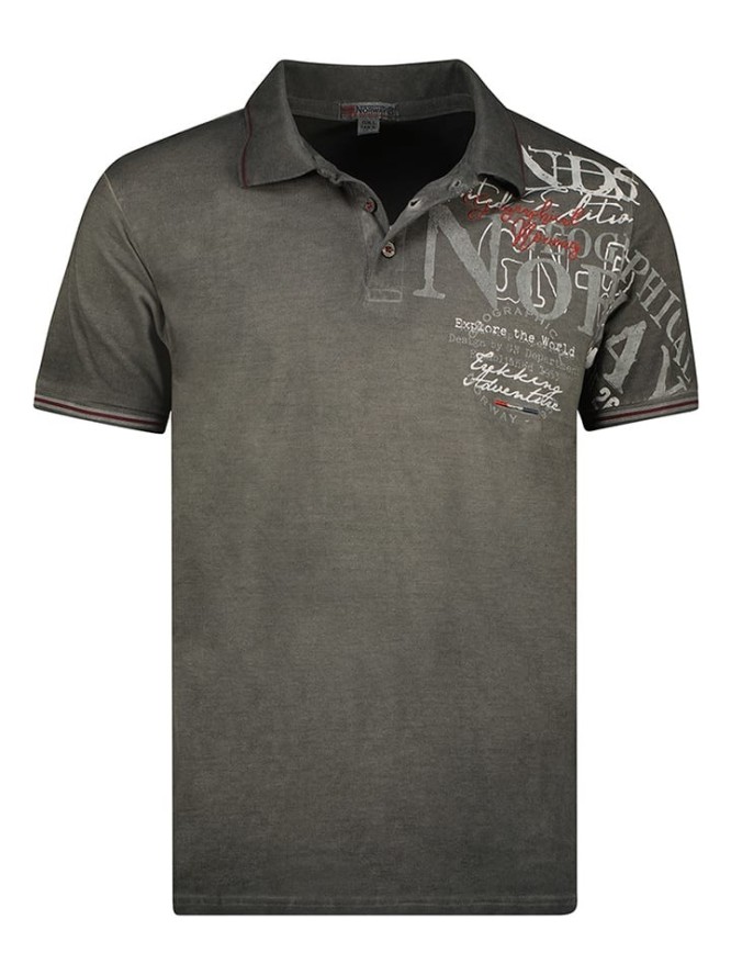 Geographical Norway Koszulka polo w kolorze czarnym rozmiar: L