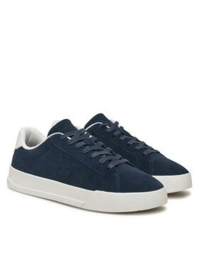 Tommy Hilfiger Sneakersy Court FM0FM05459 Granatowy