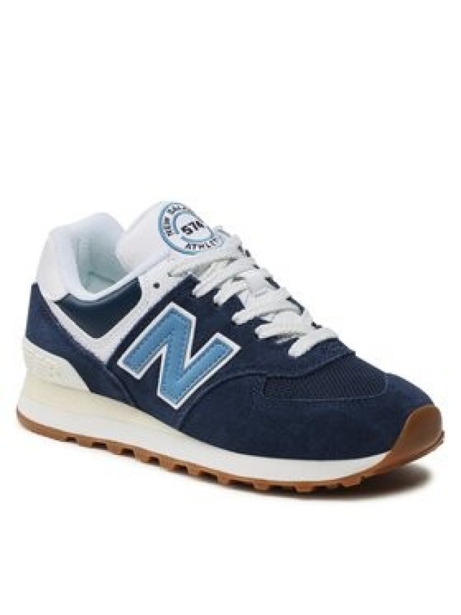 New Balance Sneakersy U574BU2 Granatowy