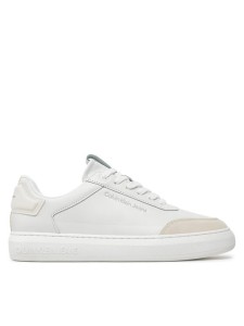 Calvin Klein Jeans Sneakersy Casual Cupsole High/Low Freq YM0YM00670 Biały