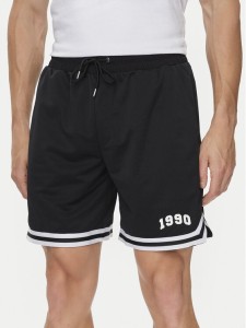 Jack&Jones Szorty sportowe Jpstbill 12255529 Czarny Wide Leg