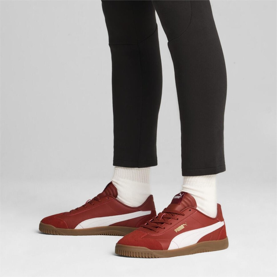 Sneakersy PUMA Club 5v5 PUMA Mars Red White Gold