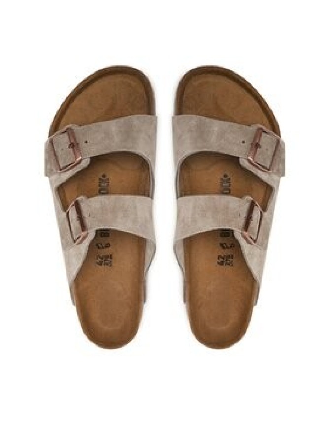 Birkenstock Klapki Arizona Bs 0051461 Szary