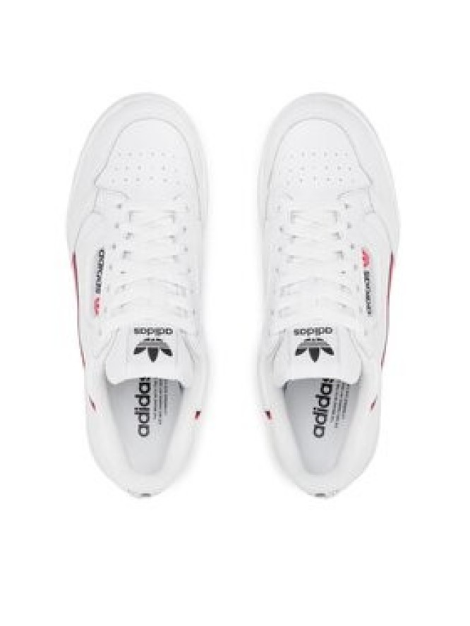 adidas Sneakersy Continental 80 Shoes G27706 Biały