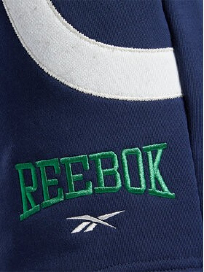 Reebok Szorty sportowe Classics Varsity Shorts HS9180 Niebieski