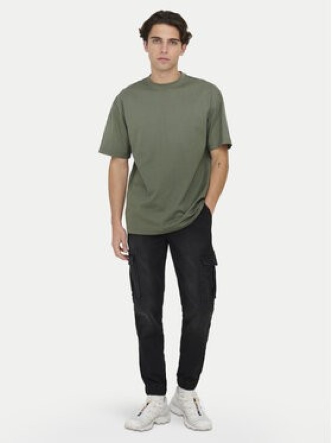 Only & Sons T-Shirt Fred 22022532 Szary Relaxed Fit