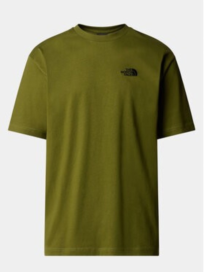 The North Face T-Shirt Simple Dome NF0A87NR Zielony Oversize