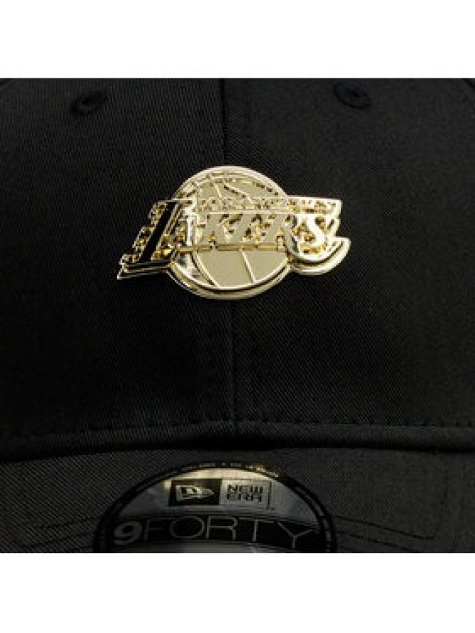 New Era Czapka z daszkiem LA Lakers Pin Logo 60292525 Czarny