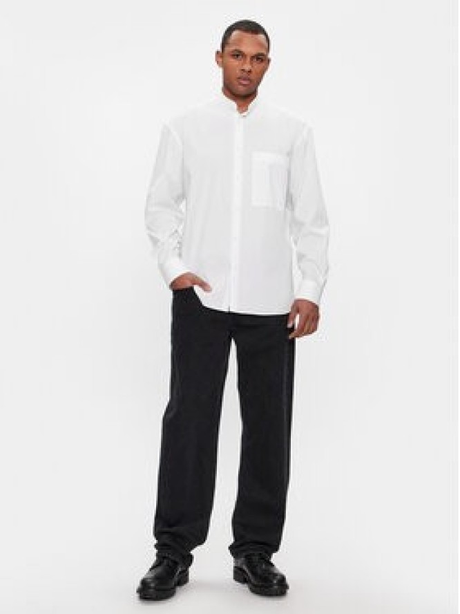 Calvin Klein Koszula Modern K10K111736 Biały Slim Fit