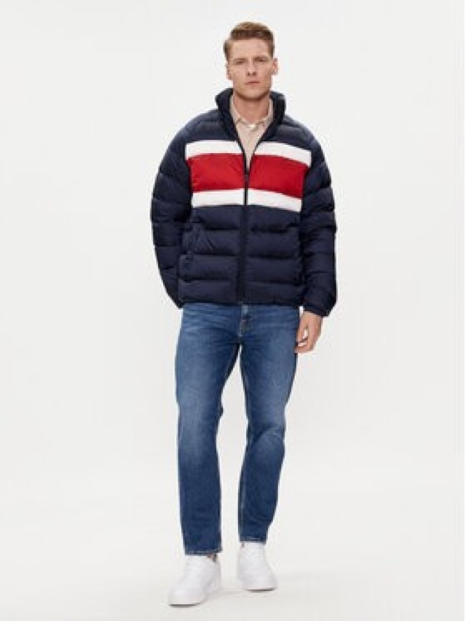 Tommy Jeans Kurtka przejściowa DM0DM18012 Granatowy Regular Fit