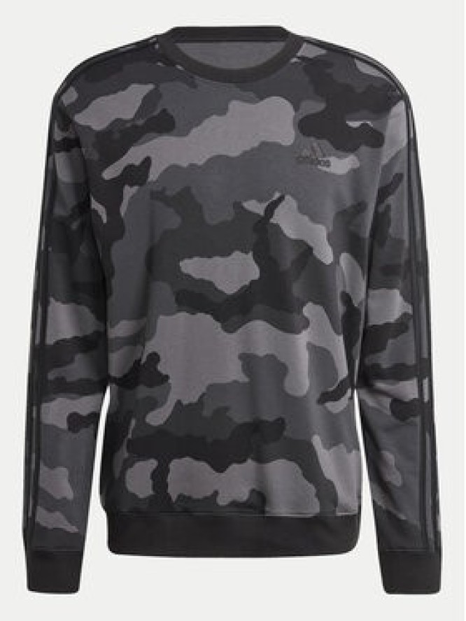 adidas Bluza Seasonal Essentials Camouflage IY6633 Szary Regular Fit