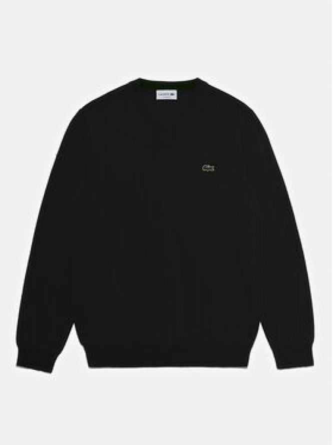 Lacoste Sweter AH1951 Czarny Regular Fit