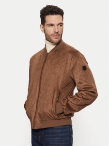 JOOP! Kurtka bomber JO-299Lutiano 30044880 Brązowy Regular Fit