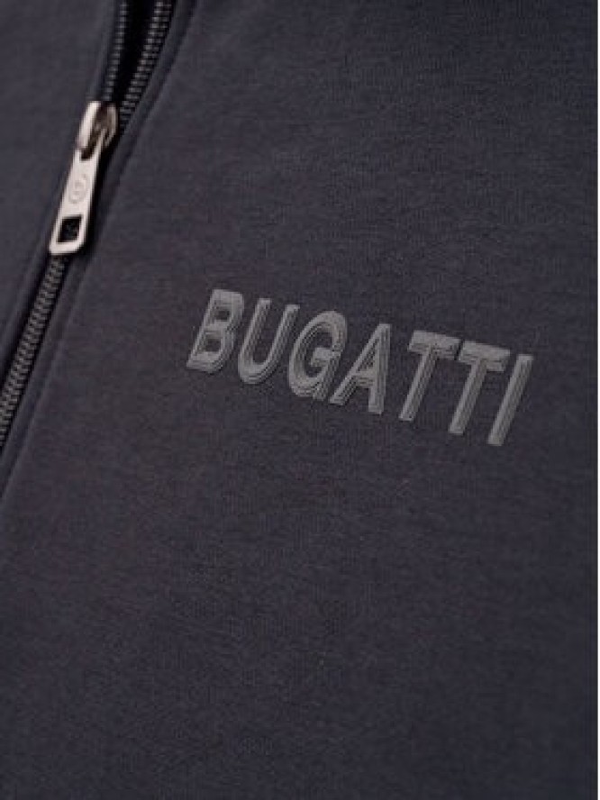 Bugatti Bluza 8750 65070B Granatowy Regular Fit