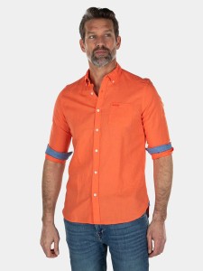 NEW ZEALAND AUCKLAND Koszula "Tuai" w kolorze pomarańczowym rozmiar: L