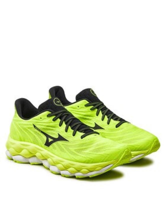 Mizuno Buty do biegania Wave Sky 8 J1GC2402 Zielony