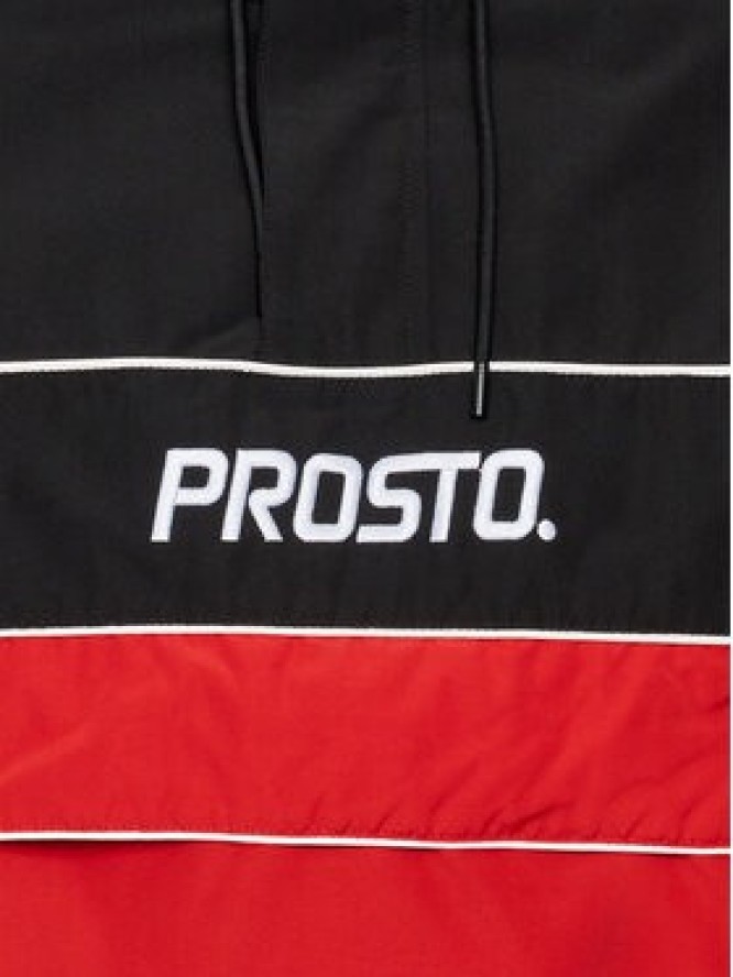 PROSTO. Kurtka anorak KLASYK Retrorak 1062 Czarny Regular Fit