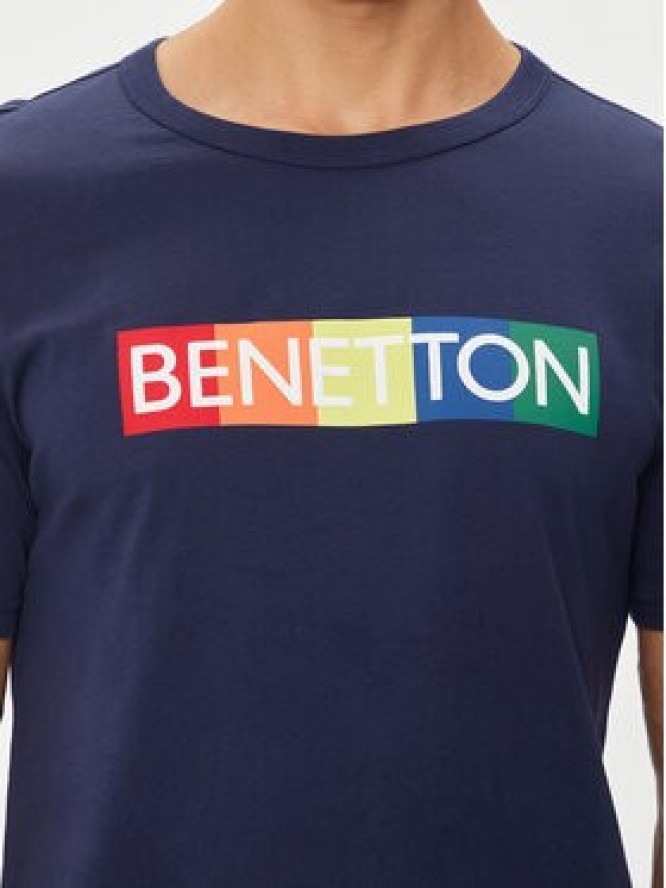 United Colors Of Benetton T-Shirt 3I1XU100A Szary Regular Fit