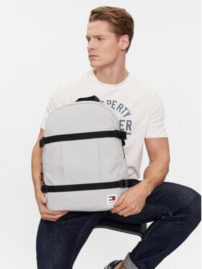 Tommy Jeans Plecak Tjm Daily + Sternum Backpack AM0AM11961 Szary