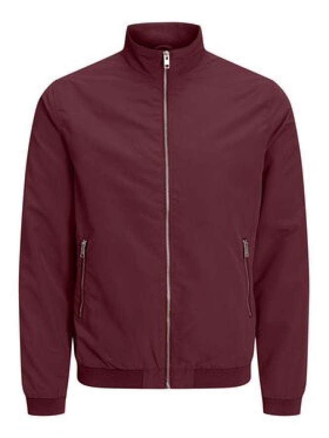 Jack&Jones Kurtka bomber 12204277 Bordowy Regular Fit