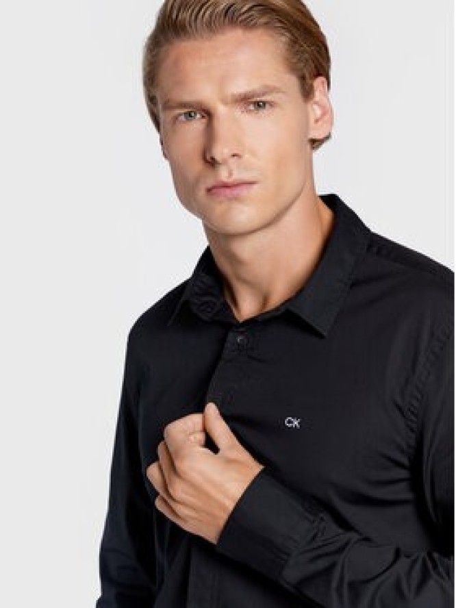 Calvin Klein Koszula K10K110856 Czarny Slim Fit