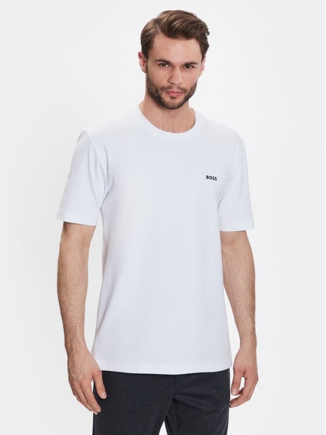 Boss T-Shirt 50475828 Biały Regular Fit