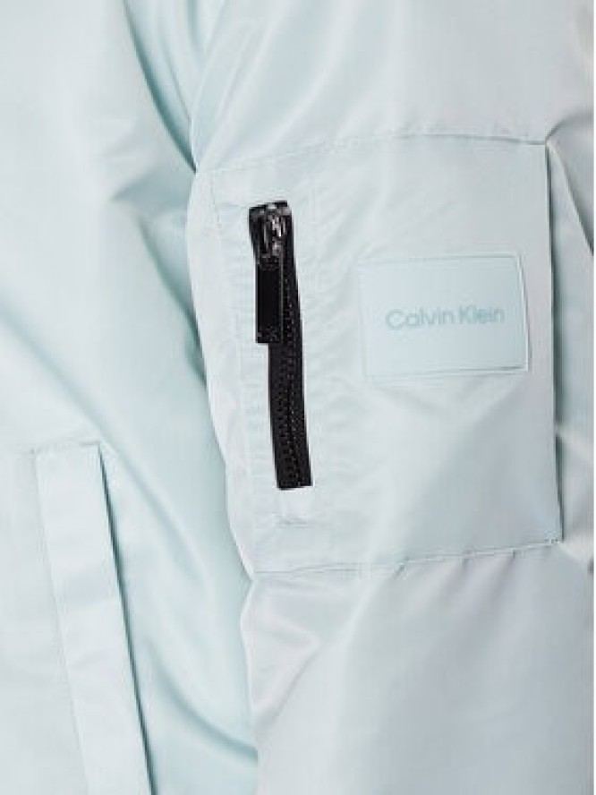 Calvin Klein Kurtka bomber Hero K10K109907 Niebieski Relaxed Fit